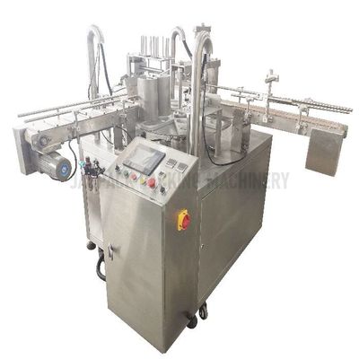 Mua 3000-4000pcs/H Yogurt Cup Filling Sealing Machine Stainless Steel Với độ chính xác điền ≤±1% online manufacture