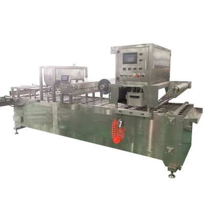 Mua Hệ thống niêm phong khay hải sản MAP 25-50trays/min Tốc độ niêm phong online manufacture