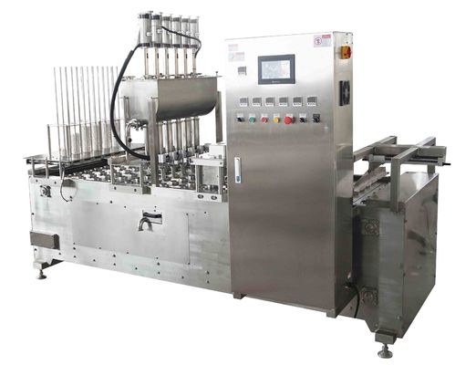 2.2KW Máy niêm phong cốc nhựa tự động Máy đổ chất lỏng chính xác cao