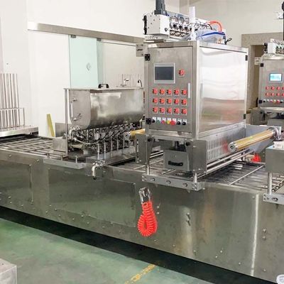 Máy đóng gói khay thực phẩm 3.5kw cho hộp thức ăn nhanh salad