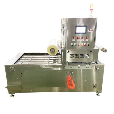 Máy đóng gói khay tự động 30-50 gói / phút cho khay nấm