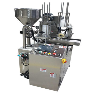 Máy làm đầy và niêm phong bằng thép không gỉ tự động 304 220V / 50Hz nguồn điện