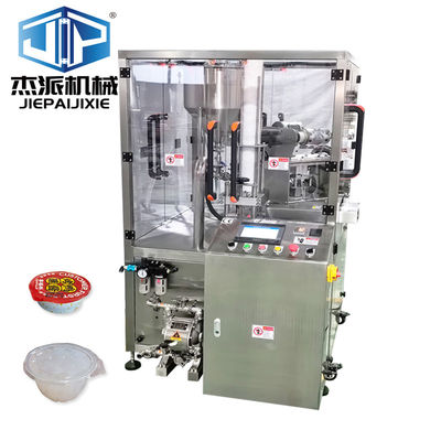 Máy niêm phong đầy cốc quay chính xác cho mật độ / chất lỏng nhớt