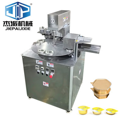 Máy niêm phong khay thực phẩm quay công suất 800tray / giờ cho khay thực phẩm khô ăn nhẹ