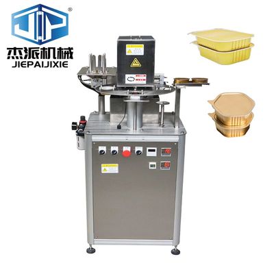 1Máy niêm phong khay xoay bạc.8kw cho bao bì thực phẩm thân thiện với môi trường
