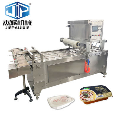 Bao bì hình dạng khay / bát / thùng máy niêm phong khay tự động thép không gỉ