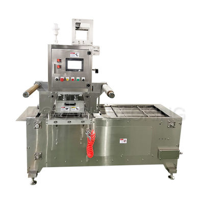 Máy niêm phong trần bao bì tray tự động cho bao bì tray / bát / thùng có thể tùy chỉnh