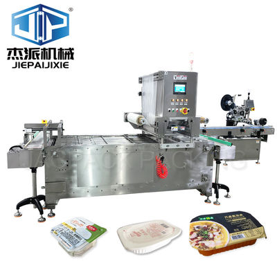 Máy niêm phong và dán nhãn khoang cho trái cây khô khô và hộp nước sốt dày